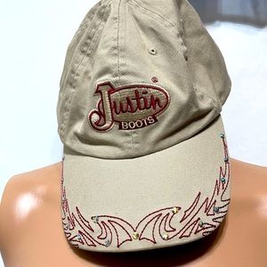 Justin boots Bling adjustable cap 1 size fits all